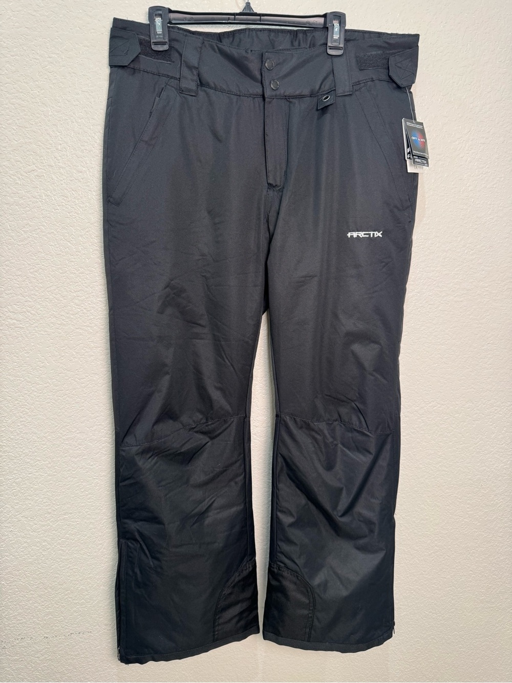 Arctix Womens XL 16-18 Snow Pants Black Insulated Ski Snowboard NWT Style 1800